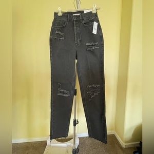 PacSun Black Ultra High Rise Slim Jeans Size 24